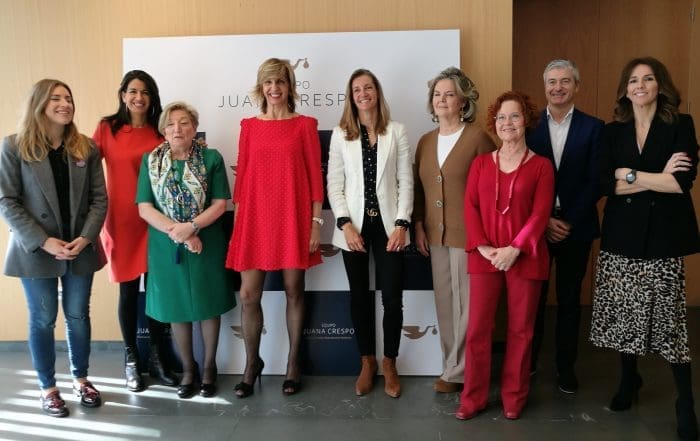 Invitadas a la mesa redonda celebrada en Equipo Juana Crespo por el Día Internacional de la Mujer